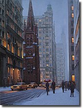 Wall St. & Broadway NYC By Alexei Butirskiy