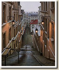 Early Morning Montmartre By Alexei Butirskiy