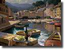 Harborside At Portofino by Leon Roulette