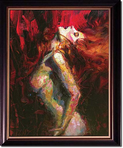 ASENCIO-CHAOS-FRAMED