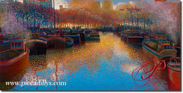 Harbor Colors by Ton Dubbeldam