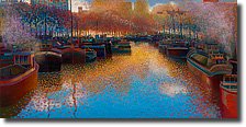 Harbor Colors by Ton Dubbeldam