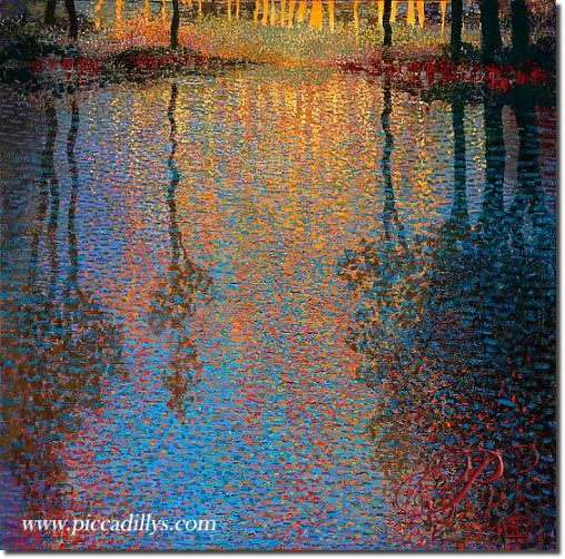 Summer's Pond by Ton Dubbeldam